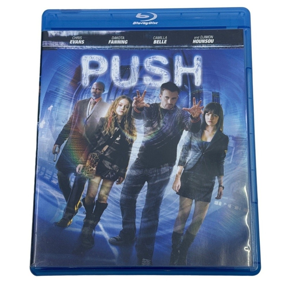 Push Blu-ray 2009 Chris Evans Dakota Fanning Sci-Fi Action Movie Summit Ent